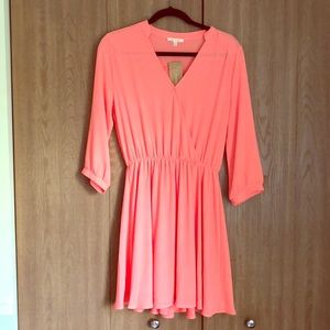 Never worn Peach Dress from Francesca’s